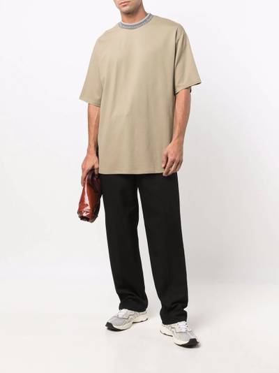 Acne Studios tailored-cut straight-leg trousers outlook