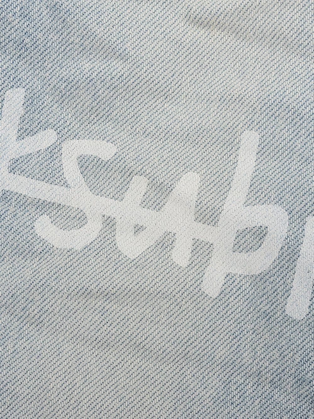 logo-print jeans - 4
