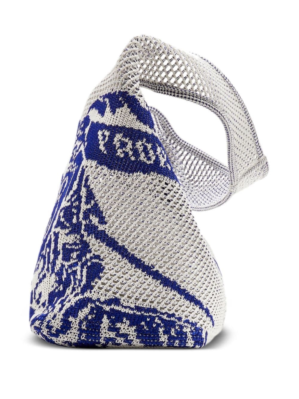 Equestrian Knight crochet-knit bag - 5