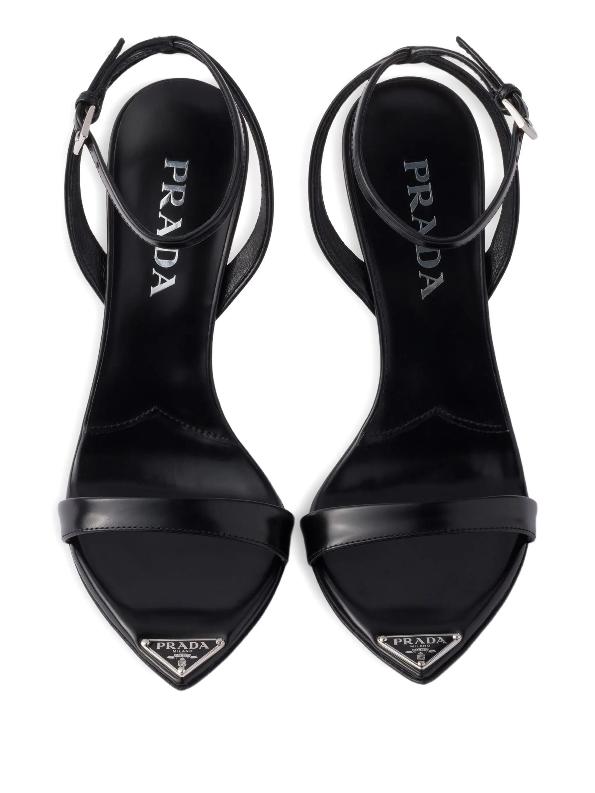 Prada Ankle-strap Metal-buckle Sandals - 4