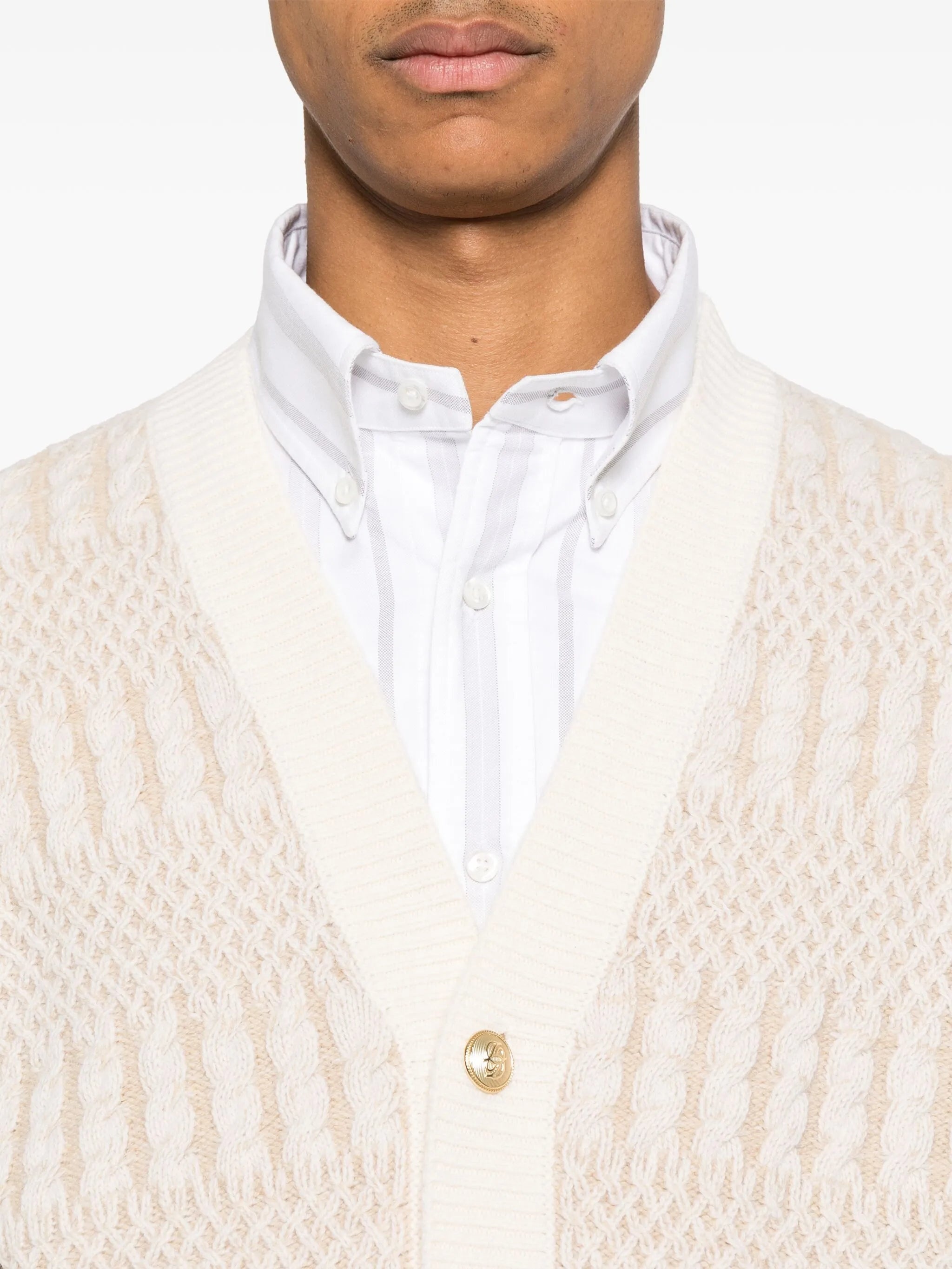 Merino Wool Cardigan - 4