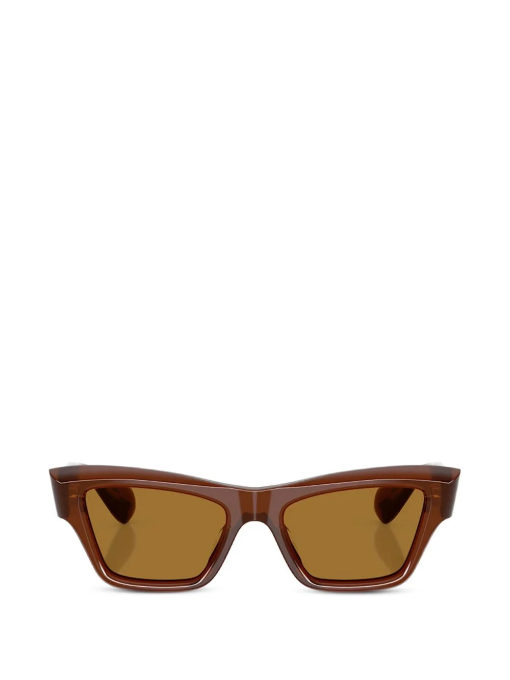 geometric-frame sunglasses - 1