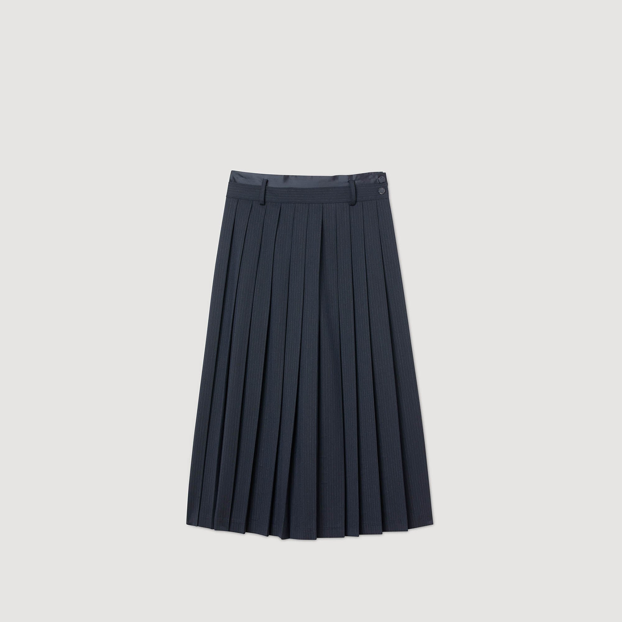 MAXI PLEATED SKIRT - 6