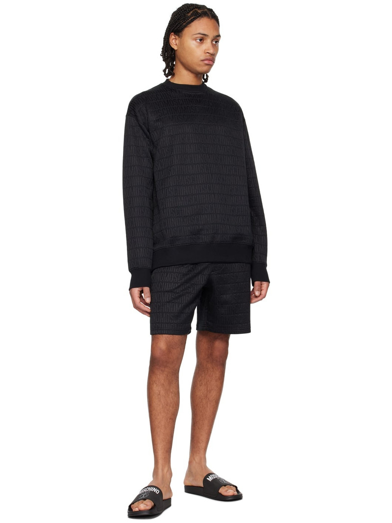 Moschino Black Crewneck Sweatshirt outlook