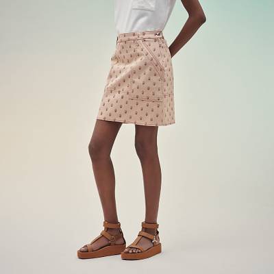 Hermès "Cliquetis" miniskirt outlook