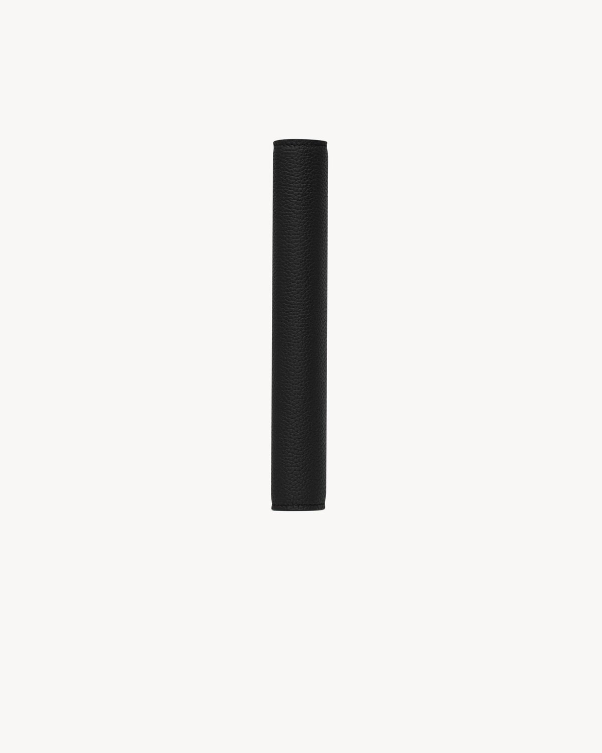 CASSANDRE SHADOW SAINT LAURENT CONTINENTAL WALLET IN GRAINED LEATHER - 3