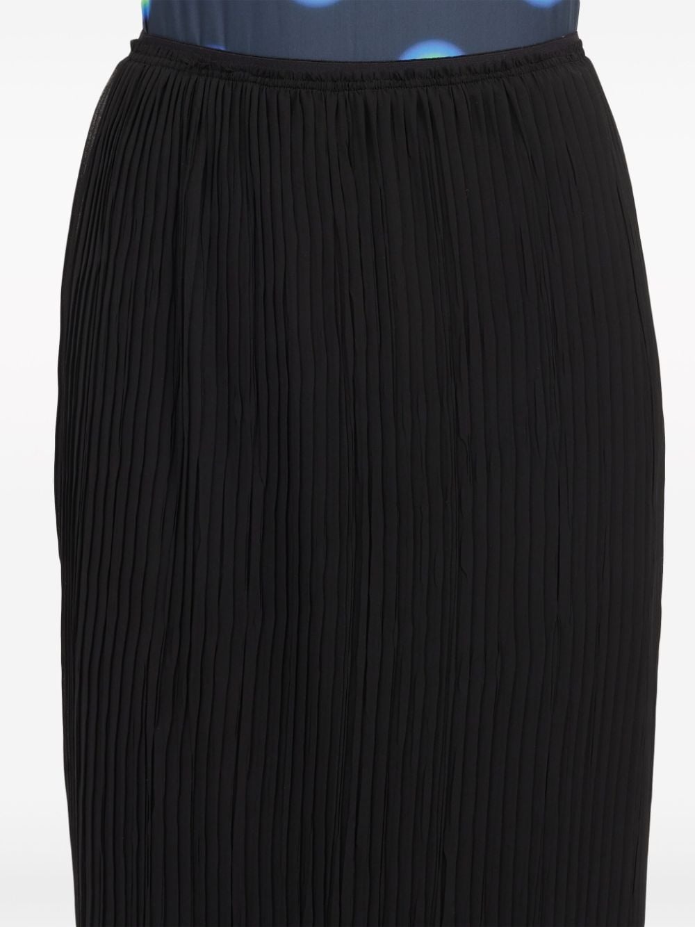 pleated maxi skirt - 5