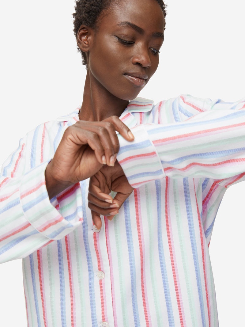 Women's Pyjamas Kelburn 28 Brushed Cotton Multi - 6