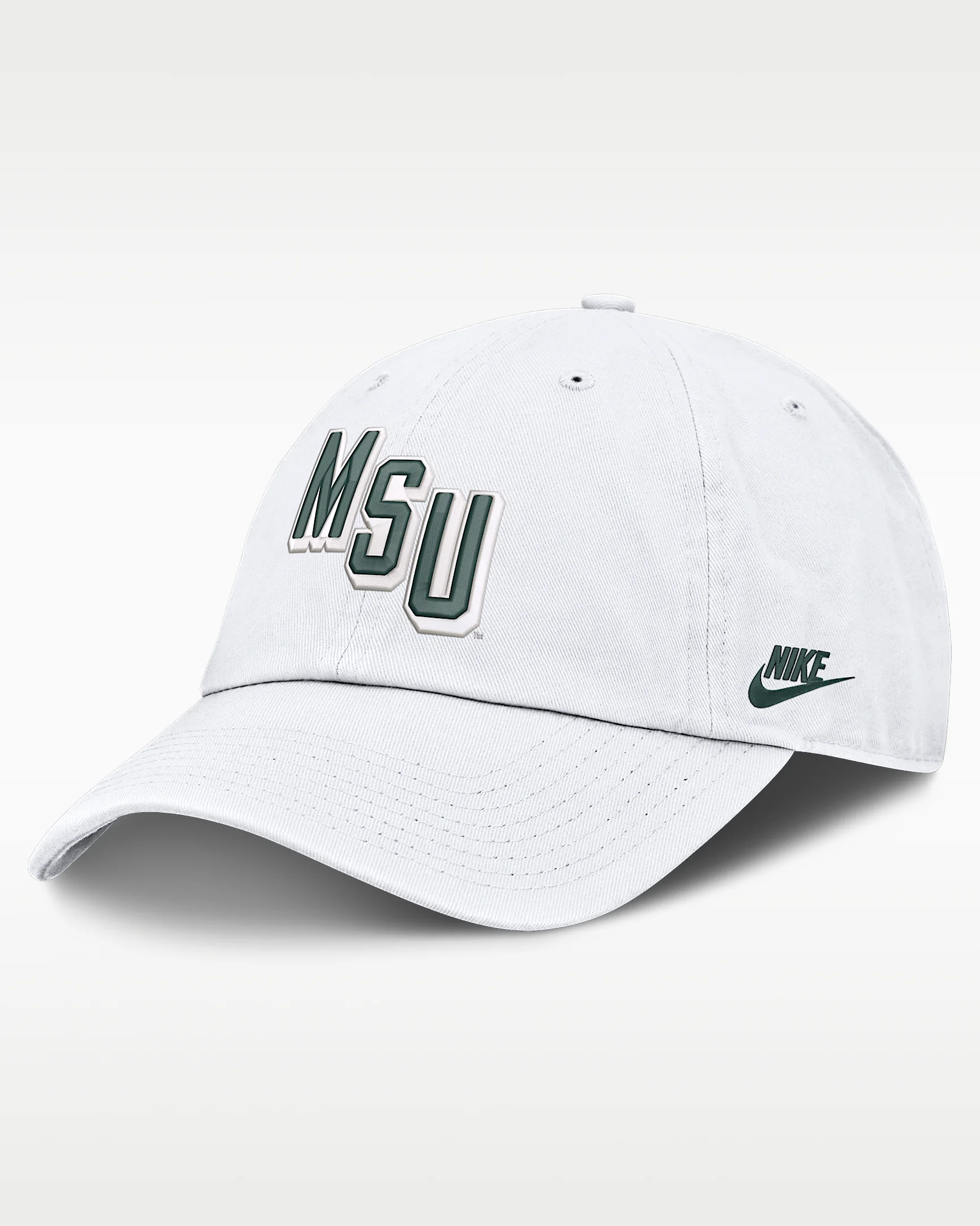 Michigan State Natural Club Men's Nike College Adjustable Hat - 1
