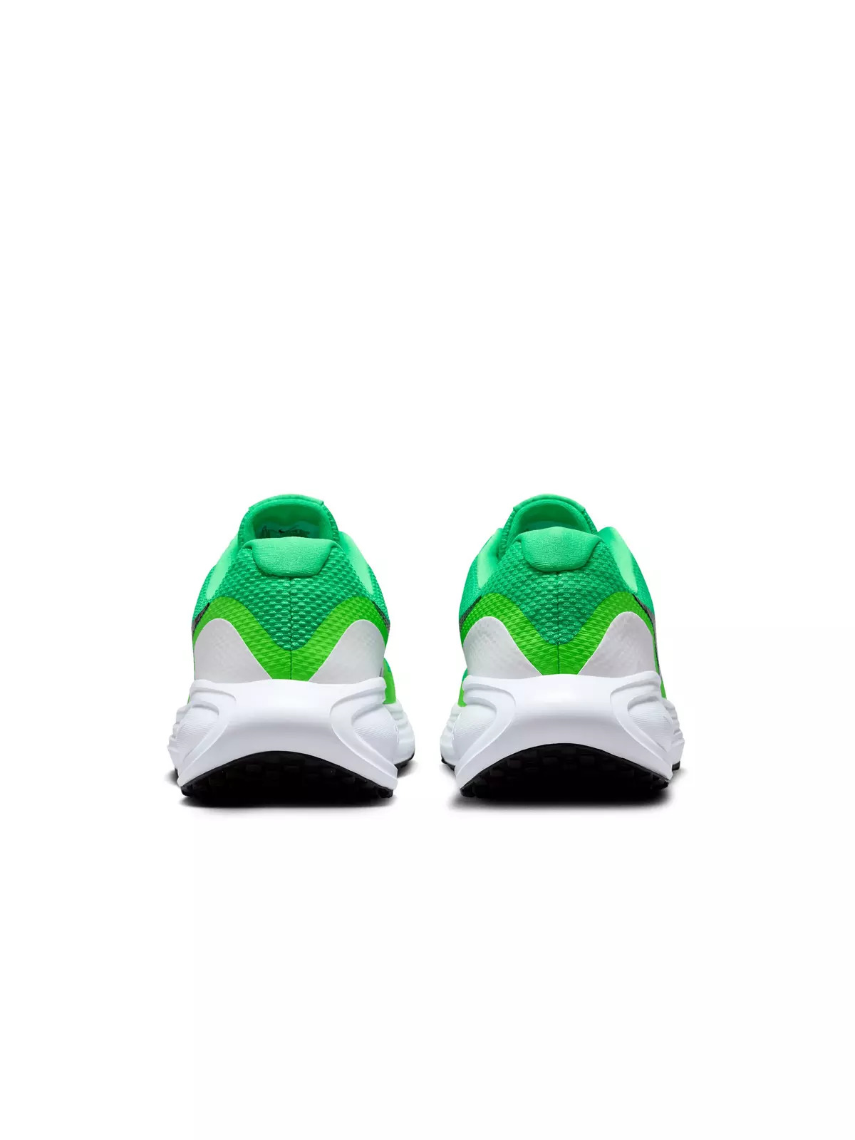 Revolution 8 "Green Shock/Green Strike/White/Black" Men's Running Shoe - 5