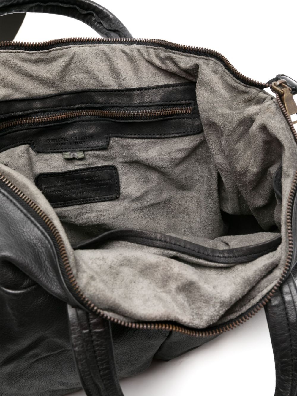 Helmet 046 leather briefcase - 4