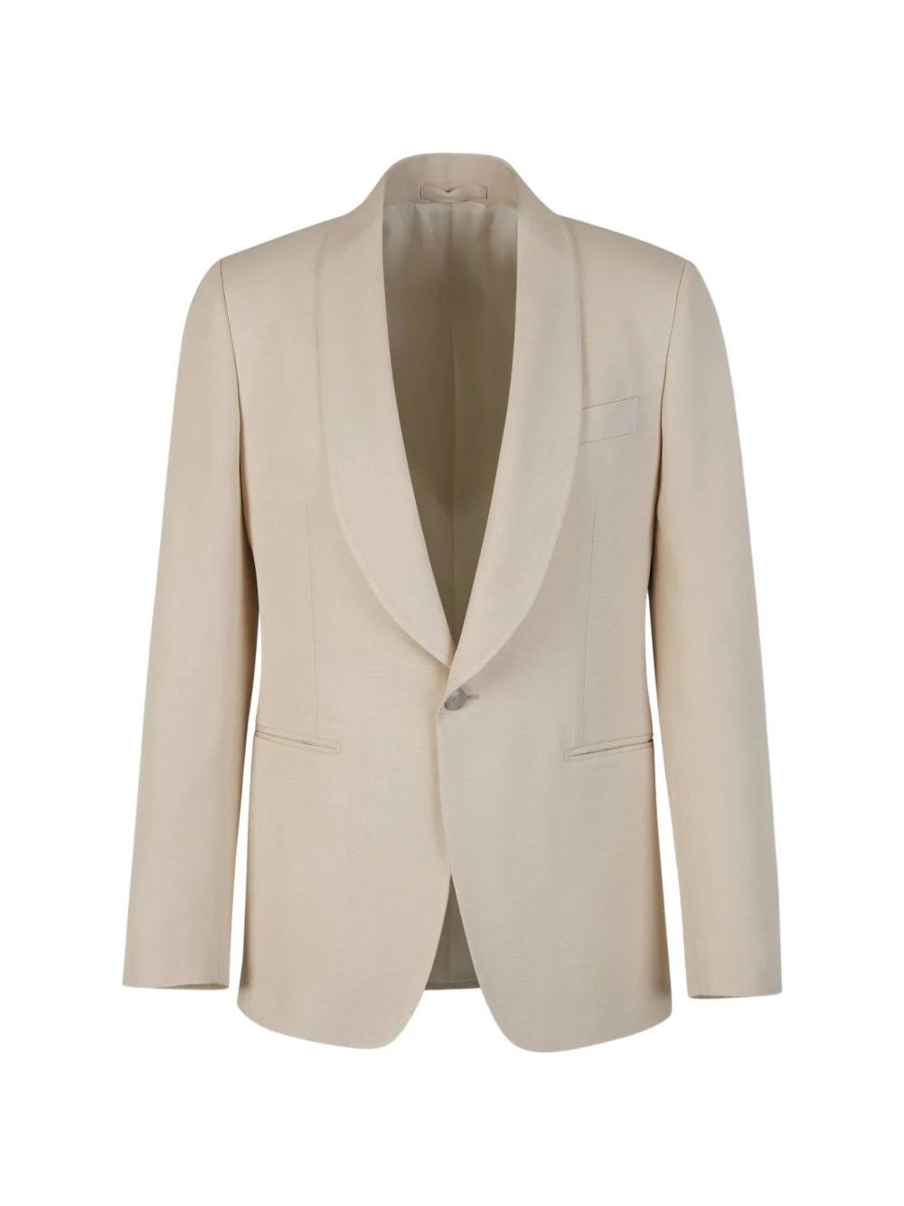 buttoned single-breasted blazer - 1