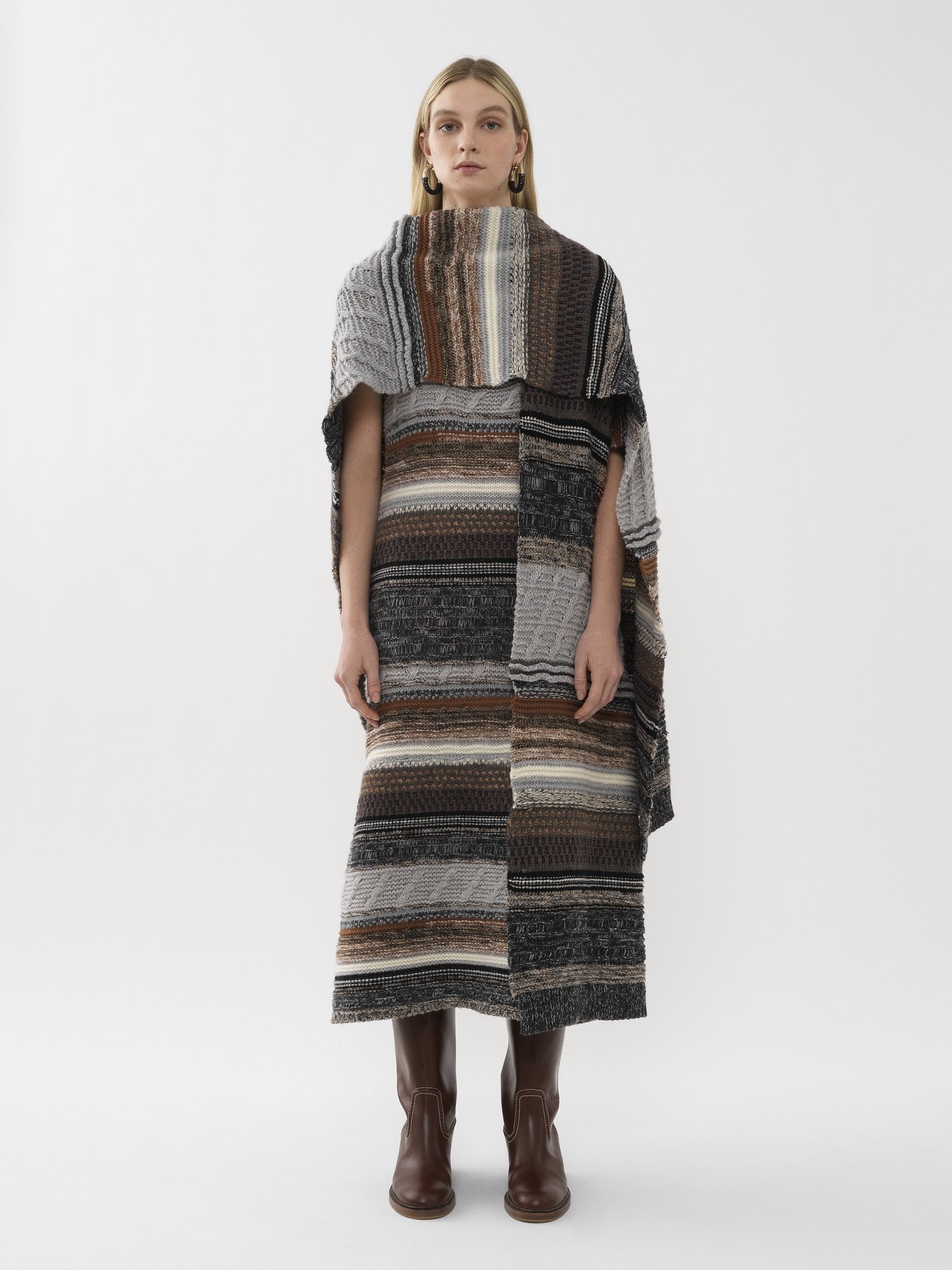 LONG PONCHO - 6