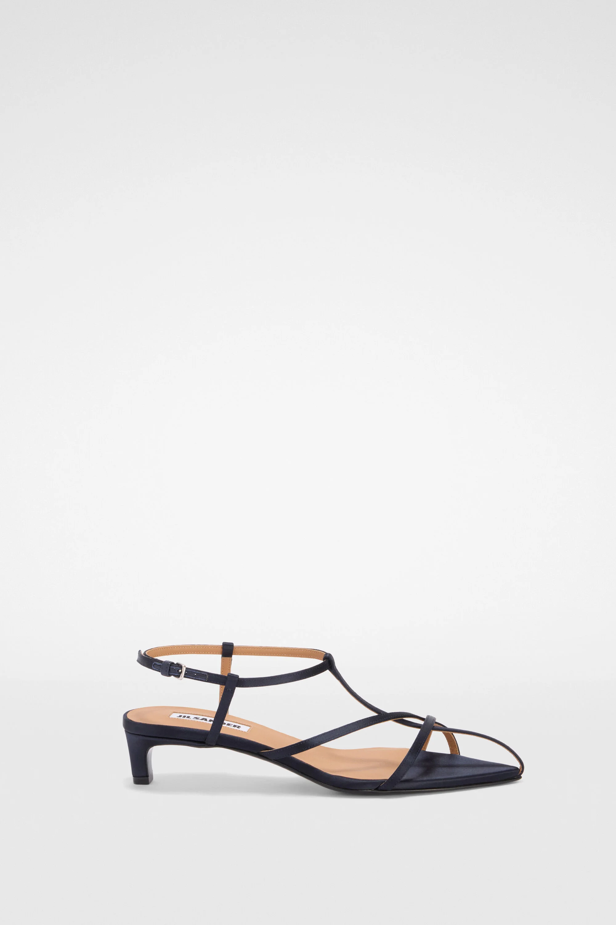 Cage Low-Heel Sandal - 1