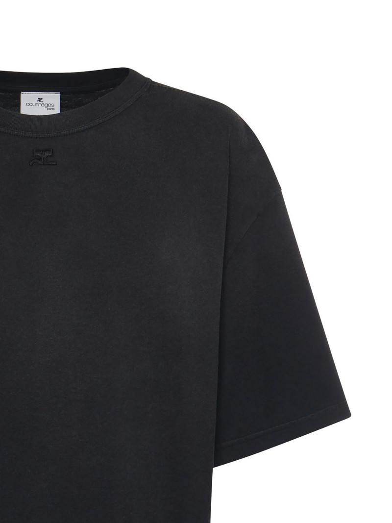 logo-embroidered T-shirt 3