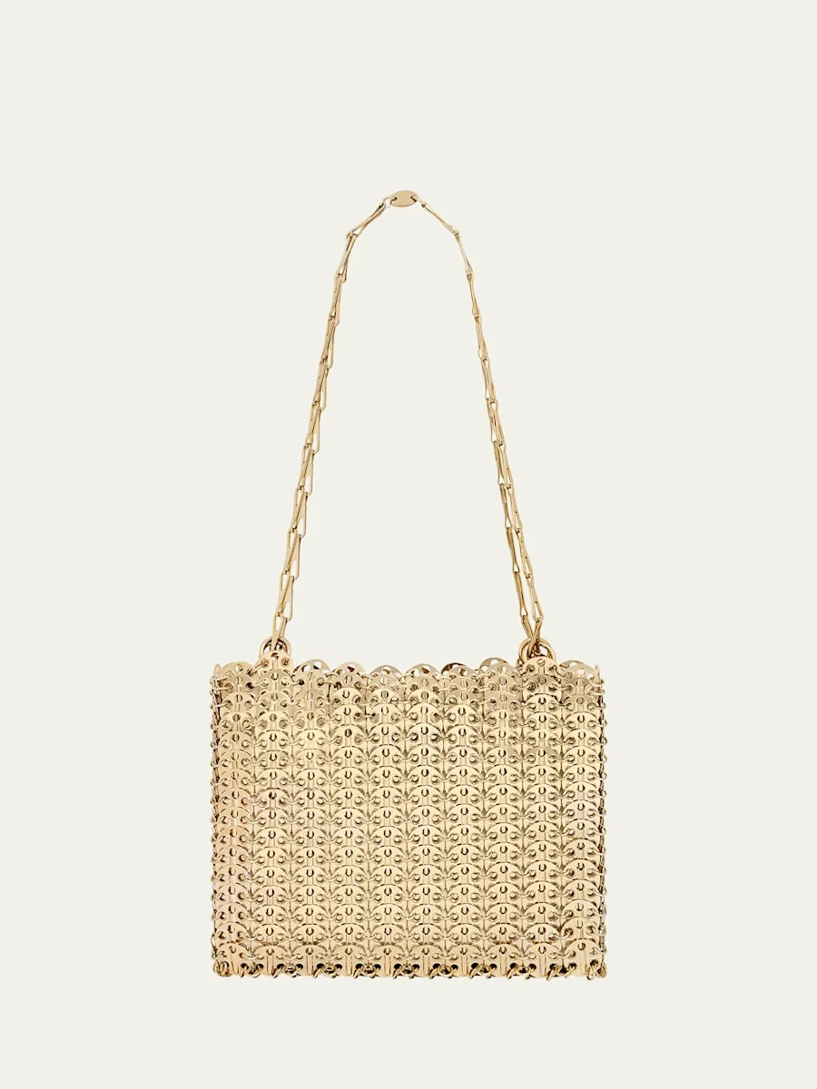 1969 Allover Disc Brass Shoulder Bag - 1