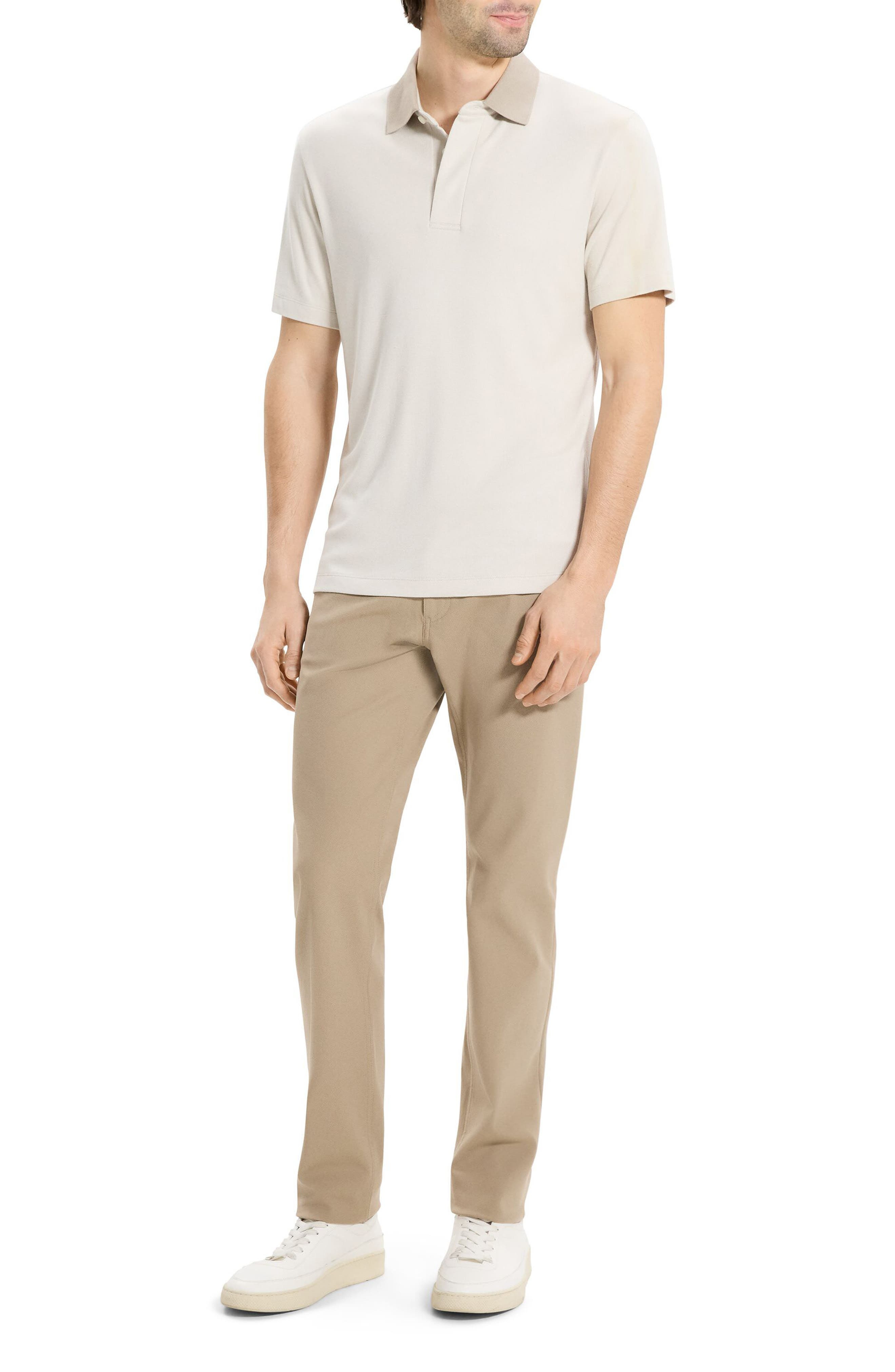 Theory Kayser Anemone Milano Polo in Alabaster at Nordstrom - 7