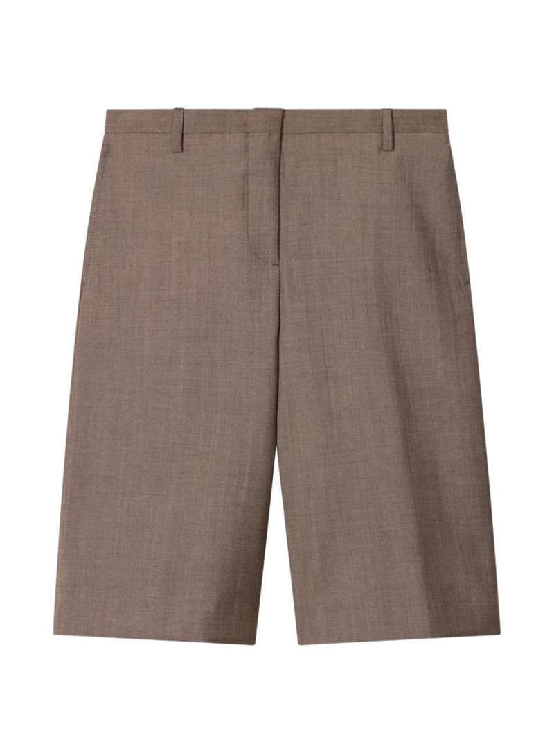concealed-fastening tailored shorts 1