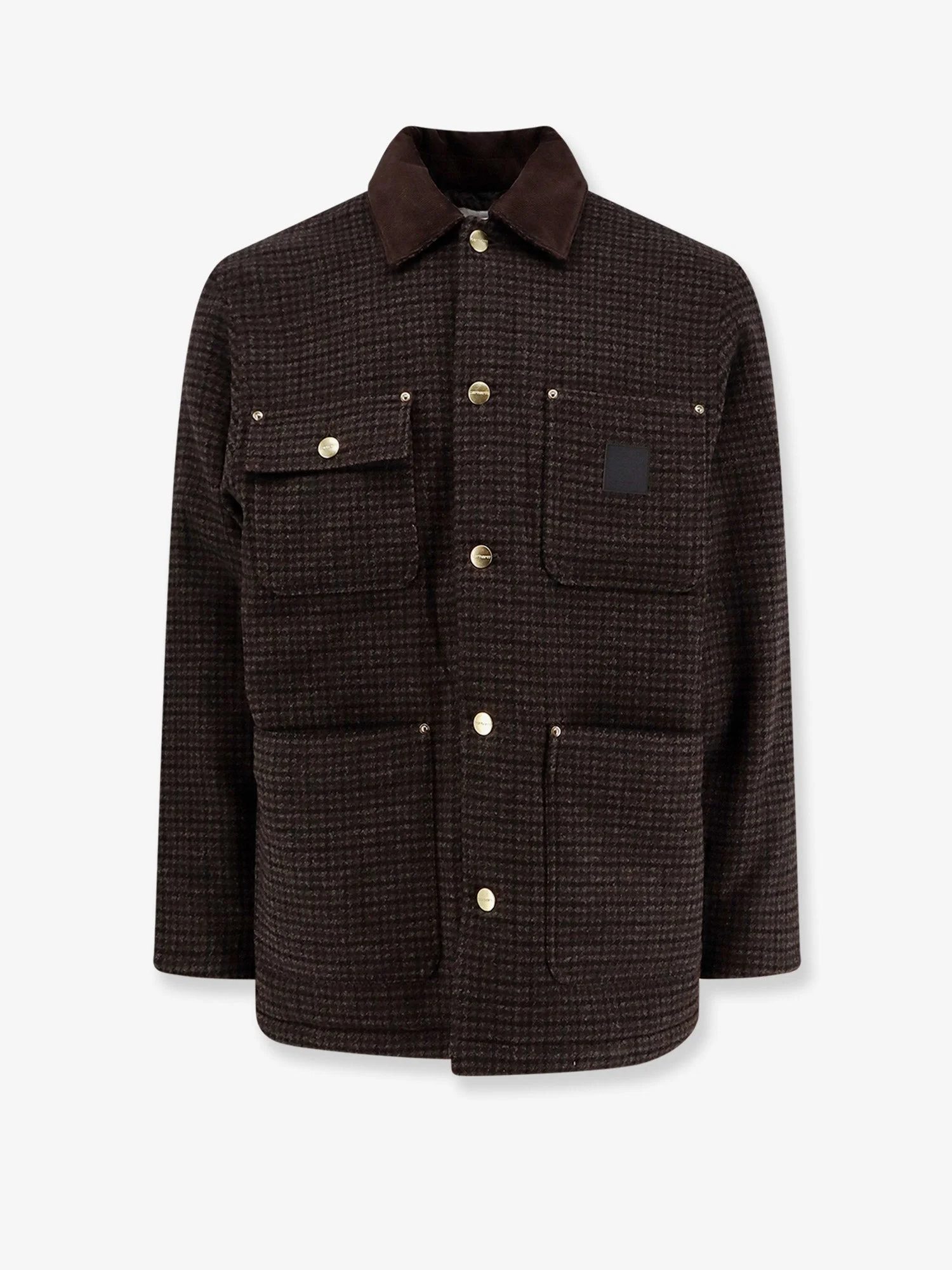 Carhartt Wip Lowis Jacket With Houndstooth Pattern - 1