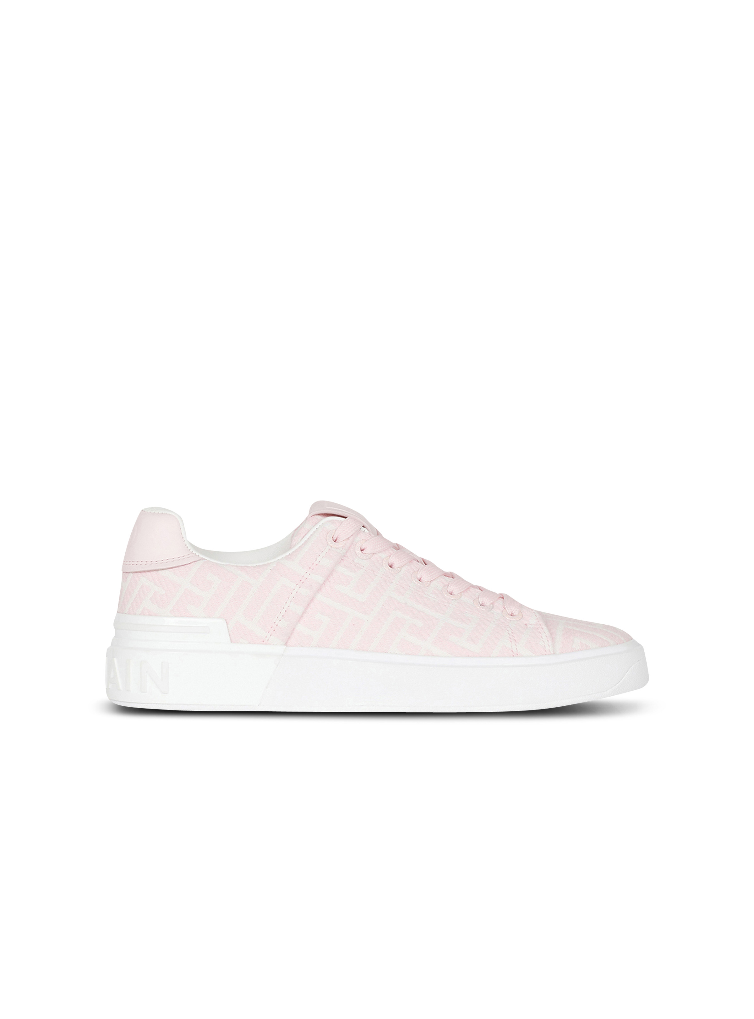 Bicolor jacquard B-Court sneakers - 1