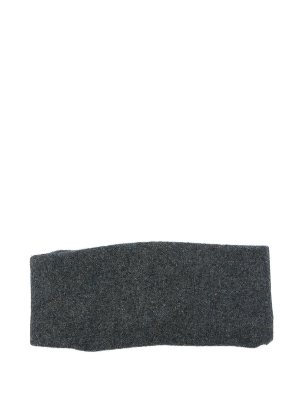 melange-effect knitted headband - 1