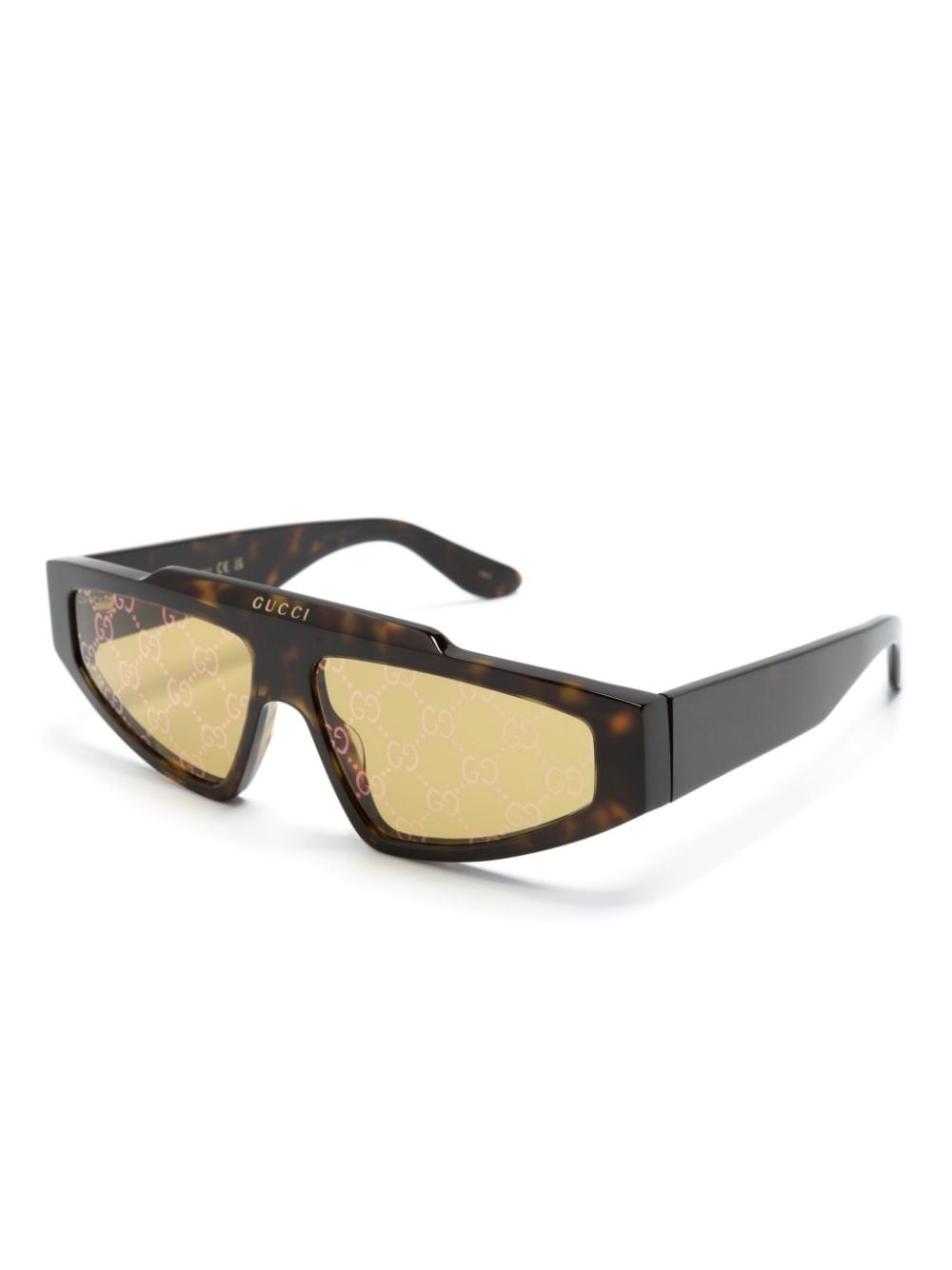 GG-supreme geometric-frame sunglasses - 2