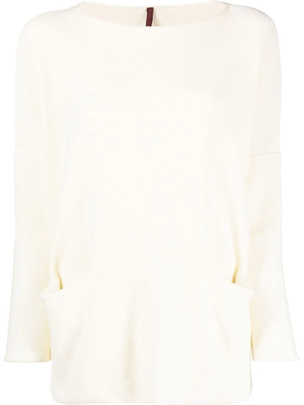 open pocket boat neck jumper - 1