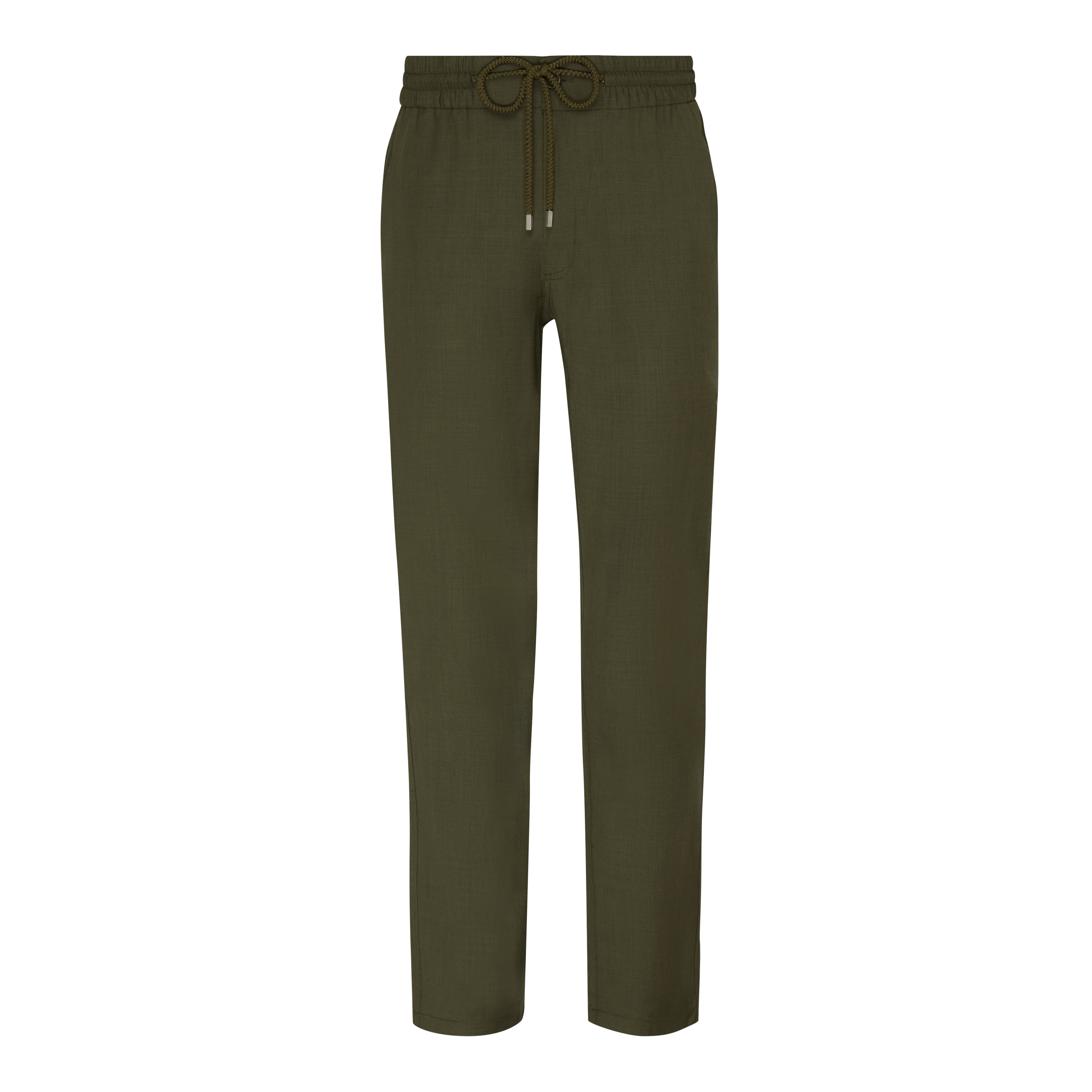 Men Merino Wool Pants Solid - 1