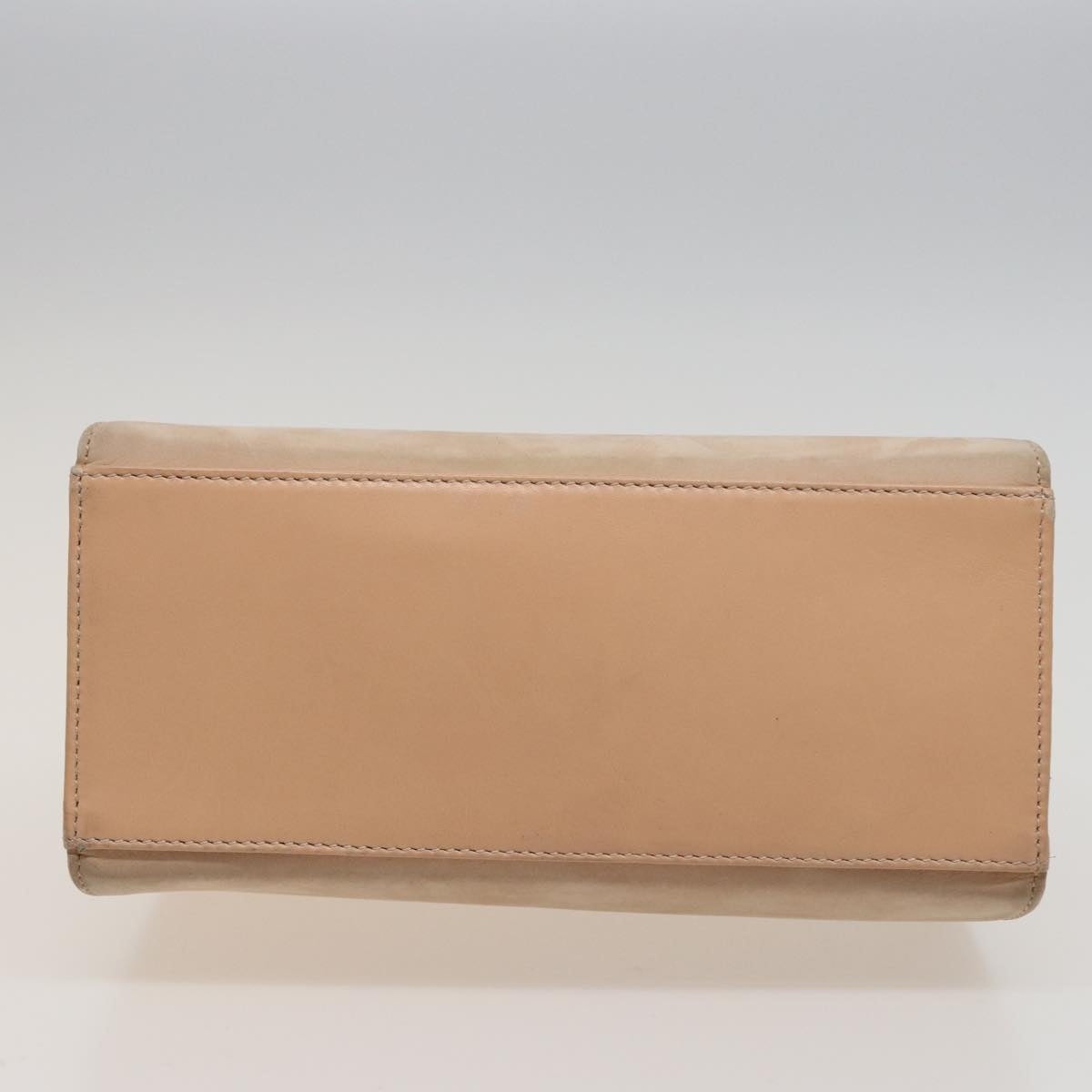 CELINE Hand Bag Suede Beige - 5