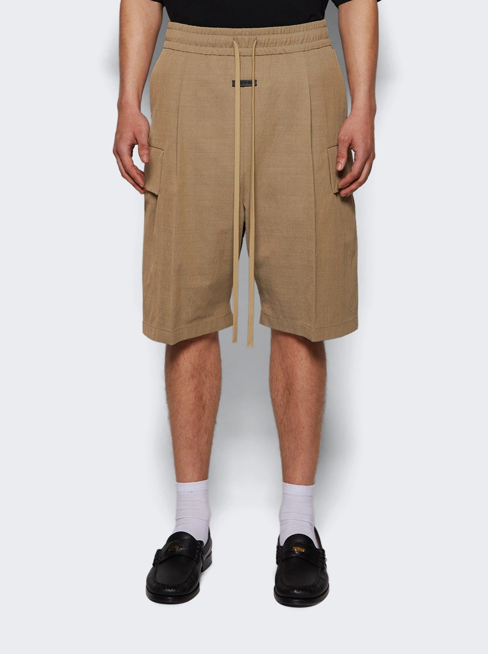 Cargo Short Melange Beige - 2