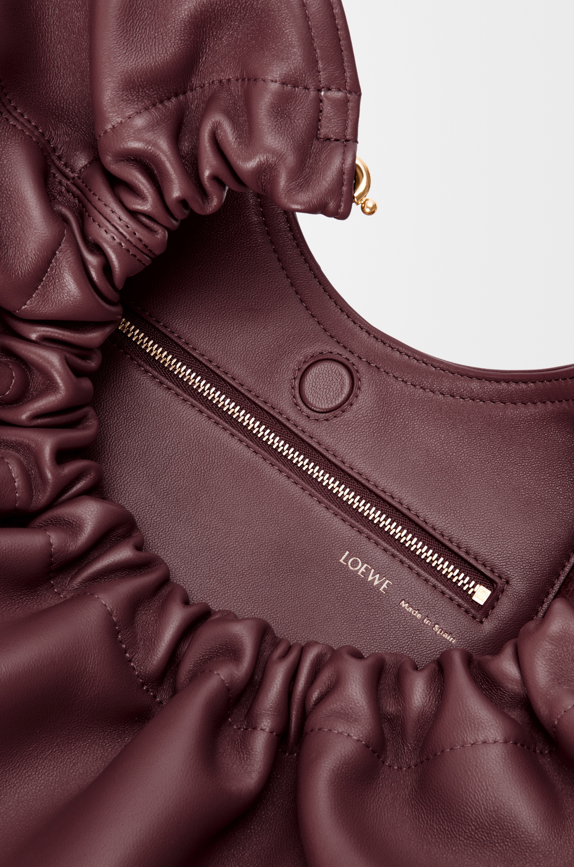 Medium Squeeze bag in nappa lambskin - 10