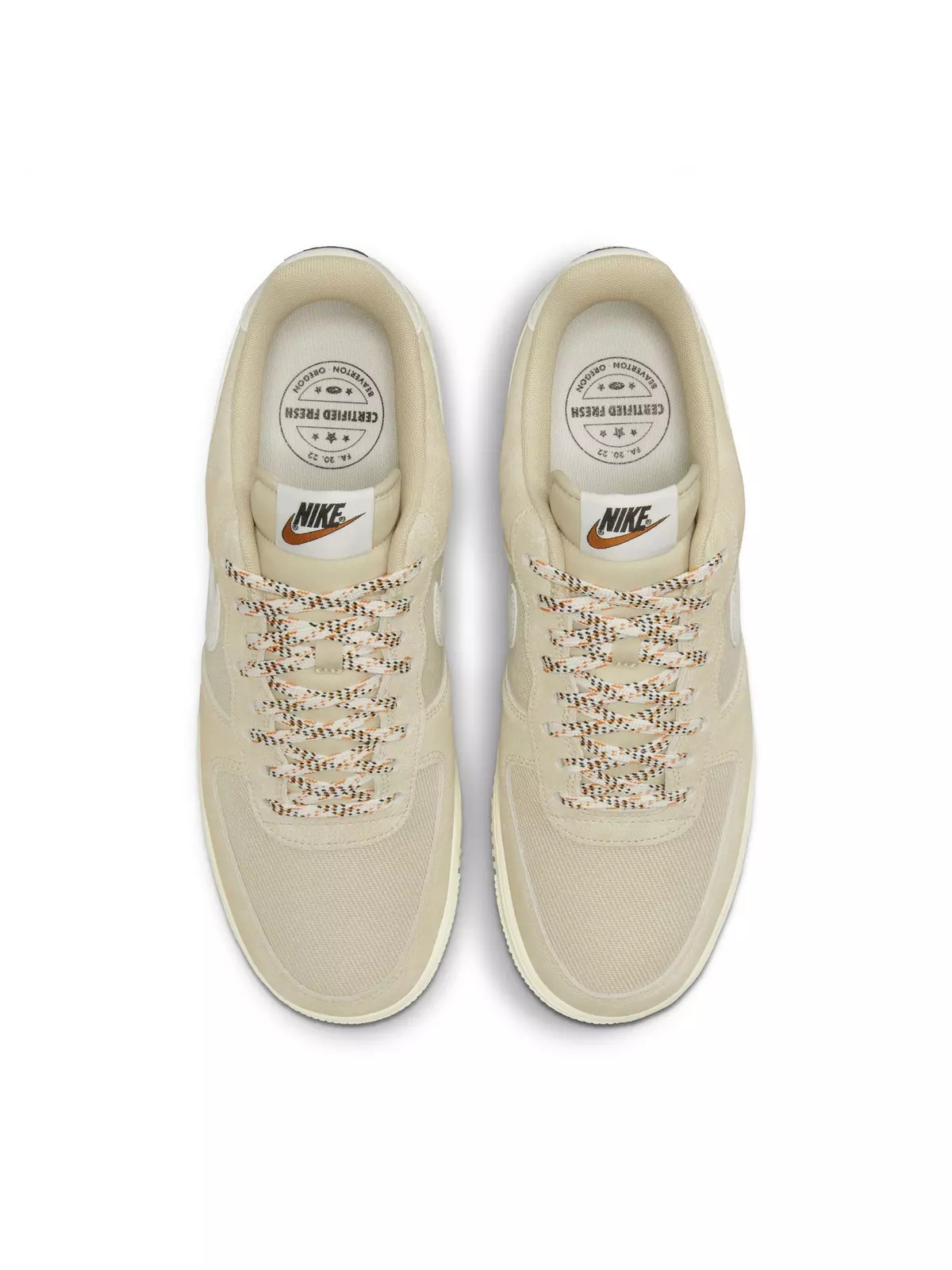 Air Force 1 '07 LV8 "Rattan/Sail/Rattan/Alpha Orange" Men's Shoe - 4