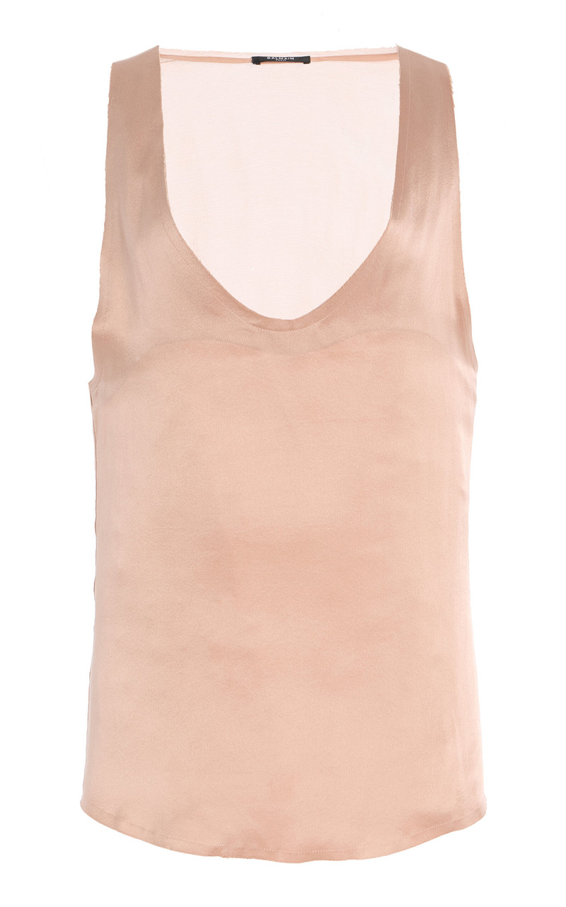 Silk-Crepe Top pink 1