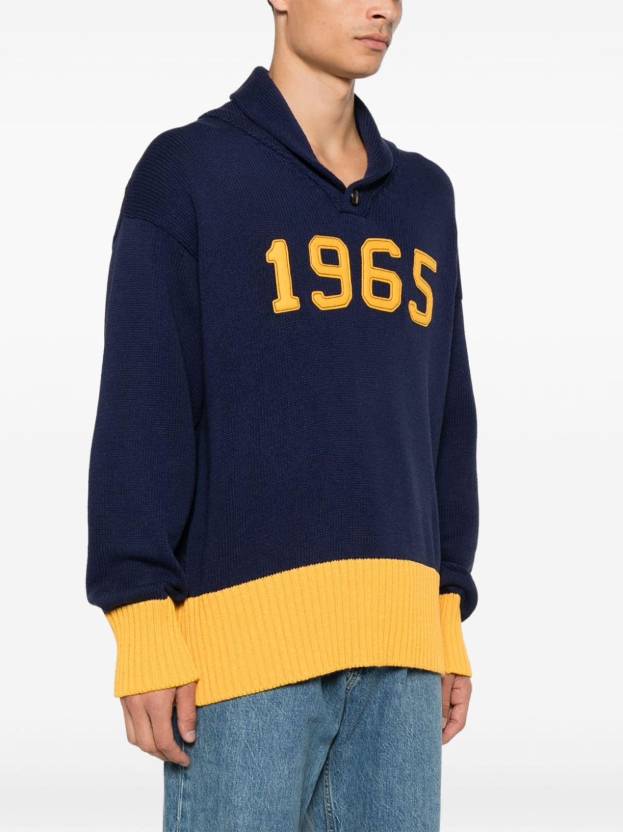 1965-patch sweater - 3