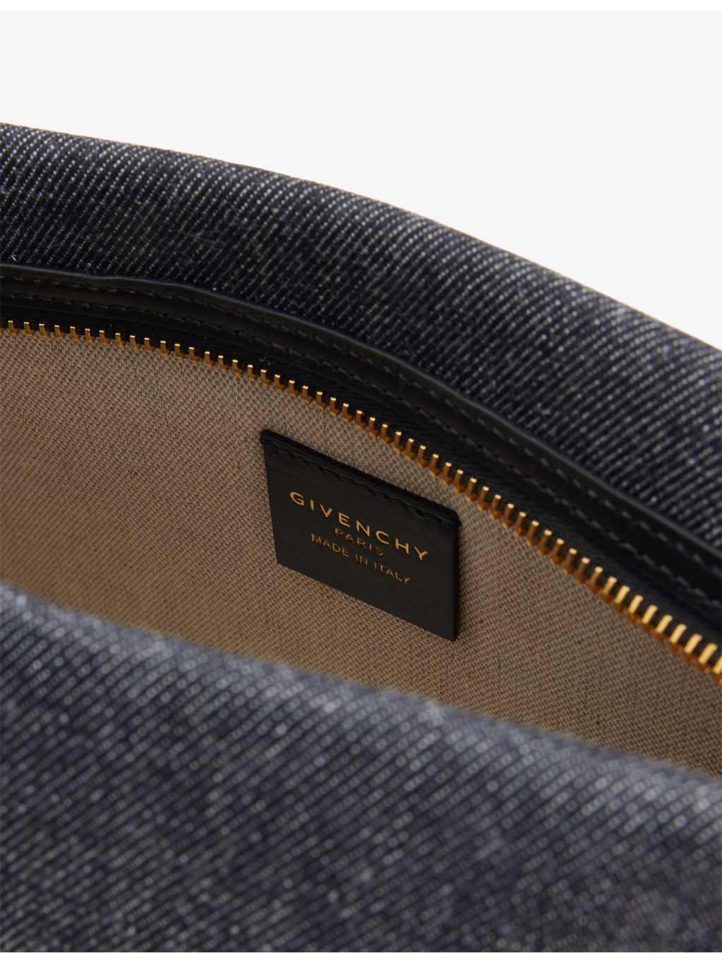 Logo-Embroidered Day Denim Pouch - 6