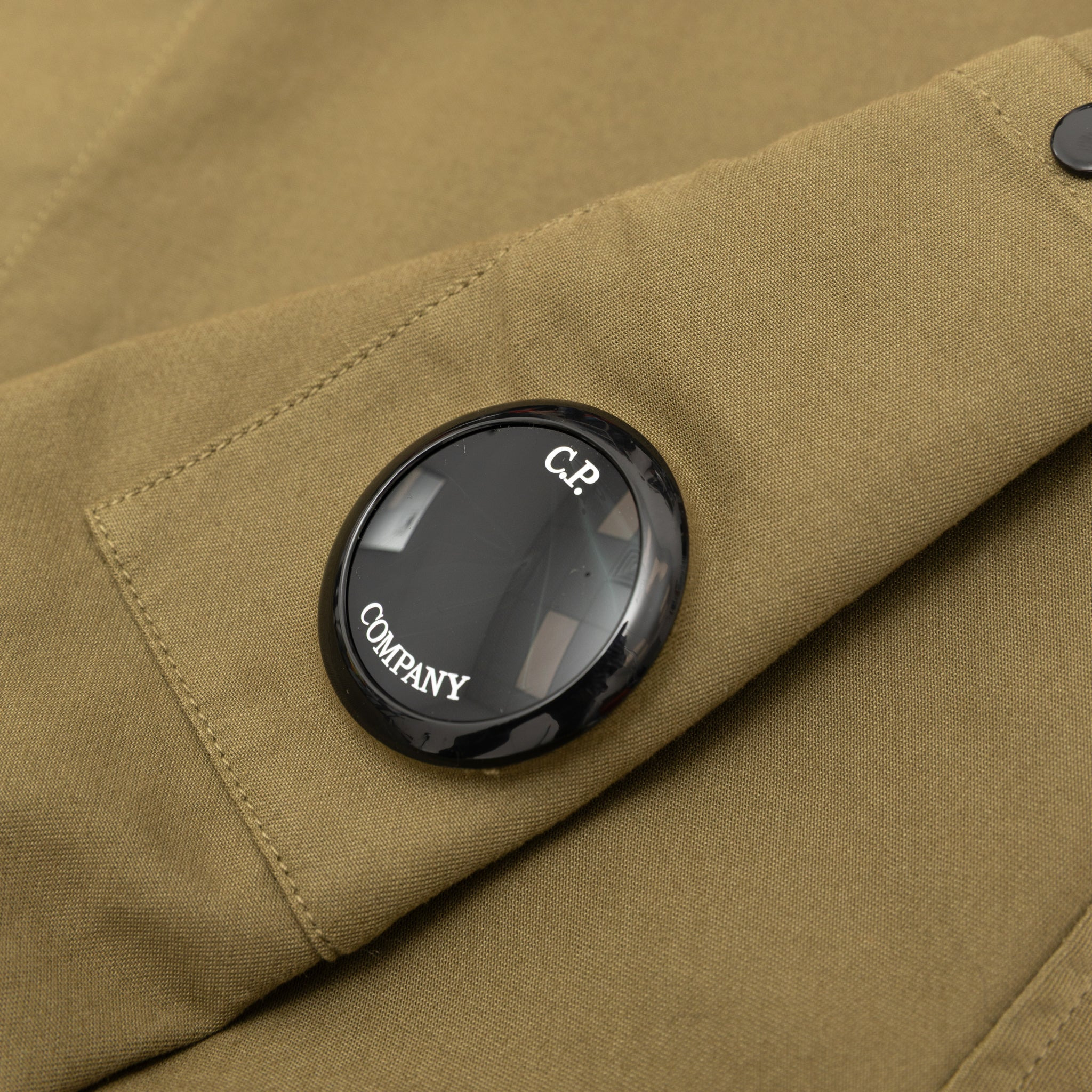 COTTON/ NYLON DOUBLE SATIN LENS UTILITY OVERSHIRT - 4