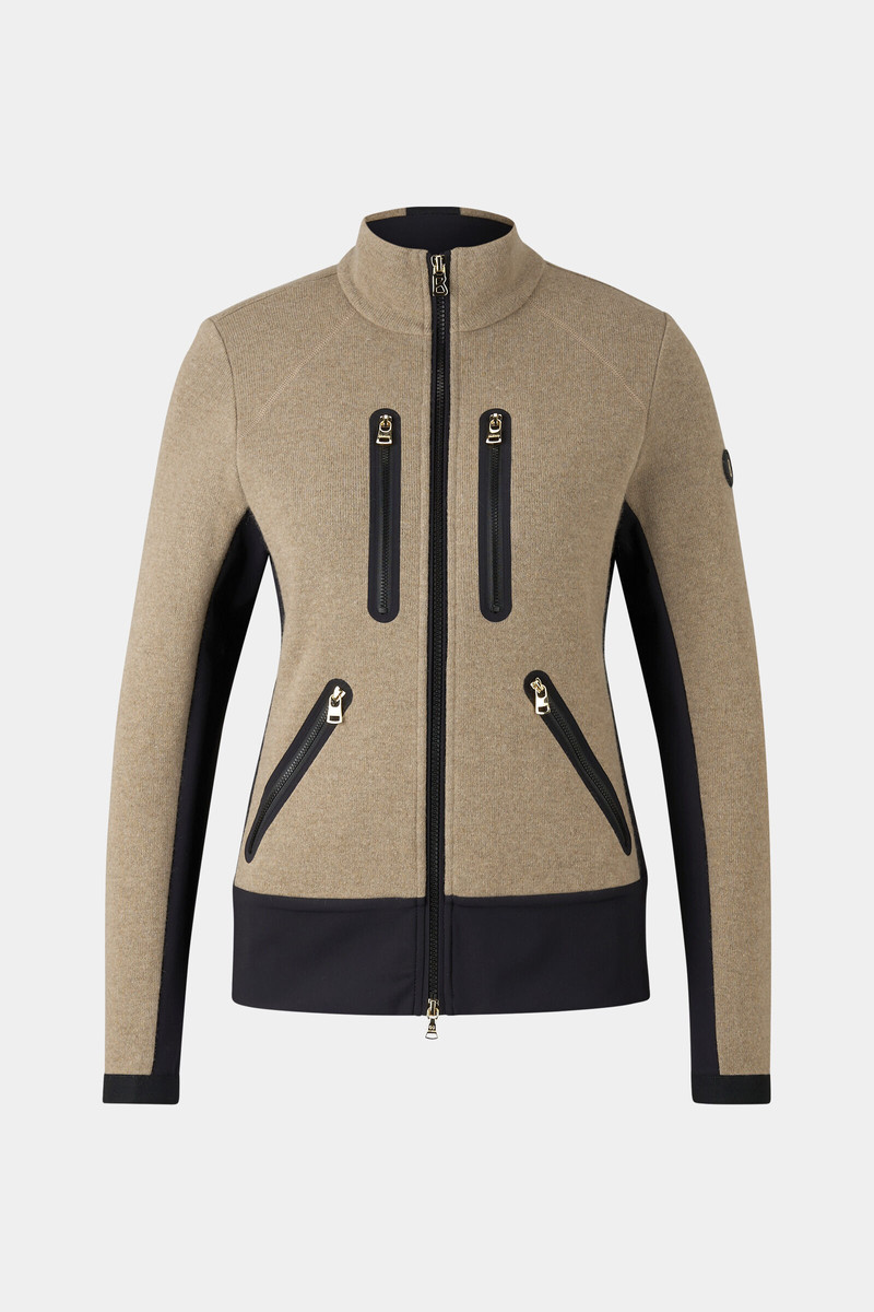 Midlayer Charlot in Brown/black 1