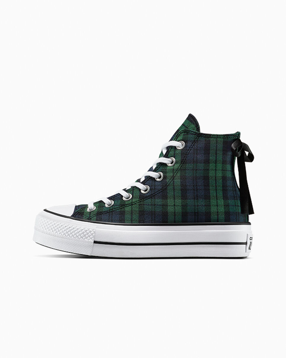 Chuck Taylor All Star Lift Platform Plaid - 2