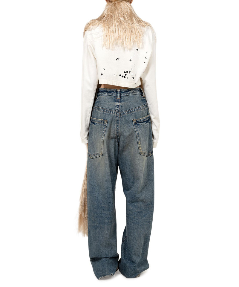 Shaggy Fringe Knit Scarf 14