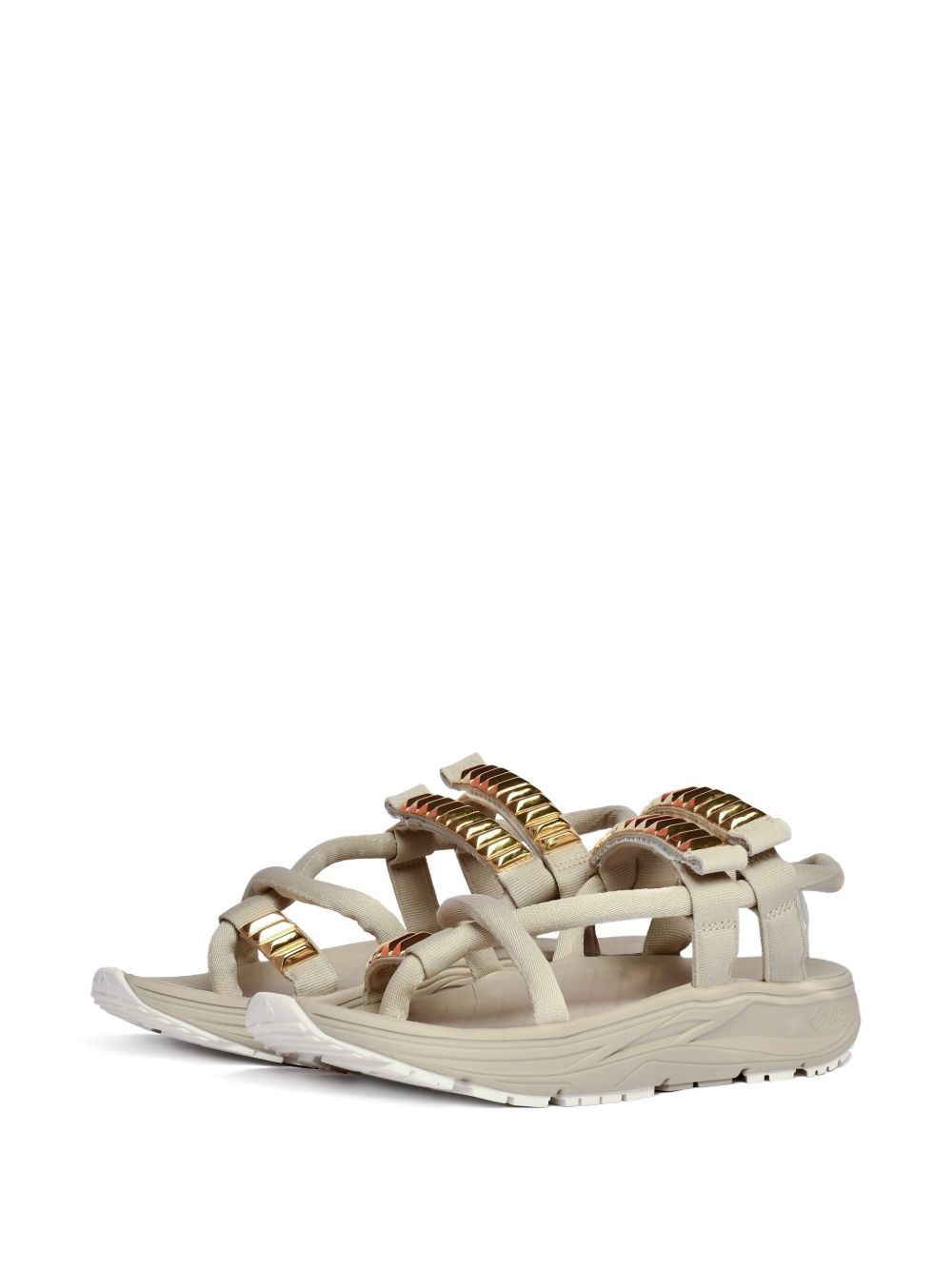cross-strapped sandals - 4
