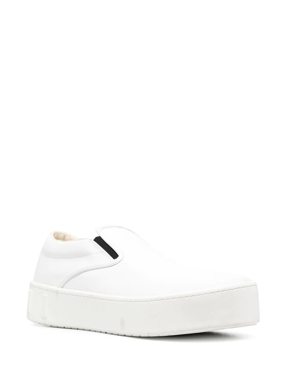 round-toe slip-on sneakers - 2