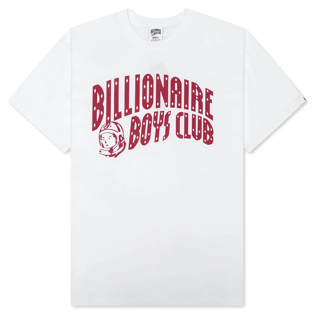 CURVE S/S TEE - WHITE - 1