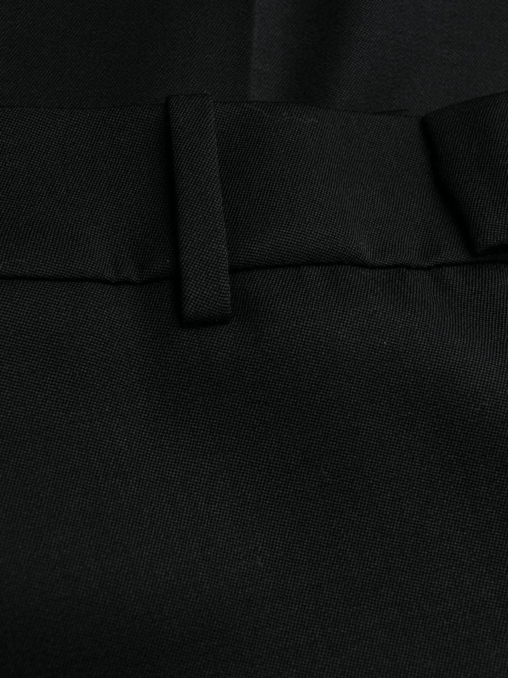 straight-leg wool trousers - 7
