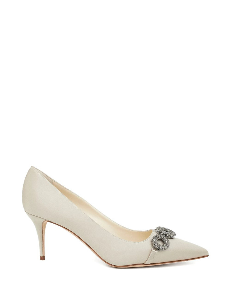 Isteralo embellished pointed pumps 1