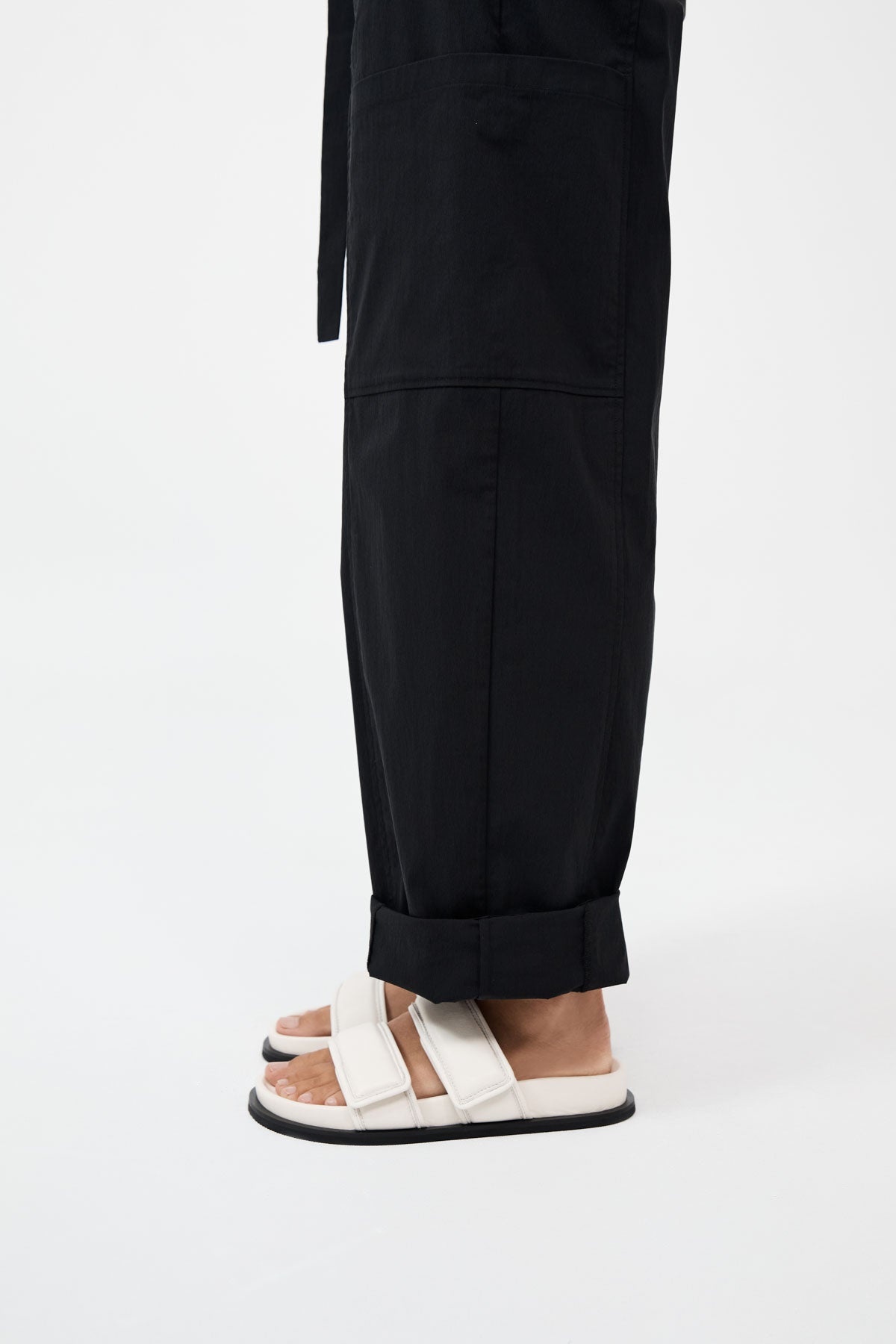 Quilted Leather Slide - Tofu - 6