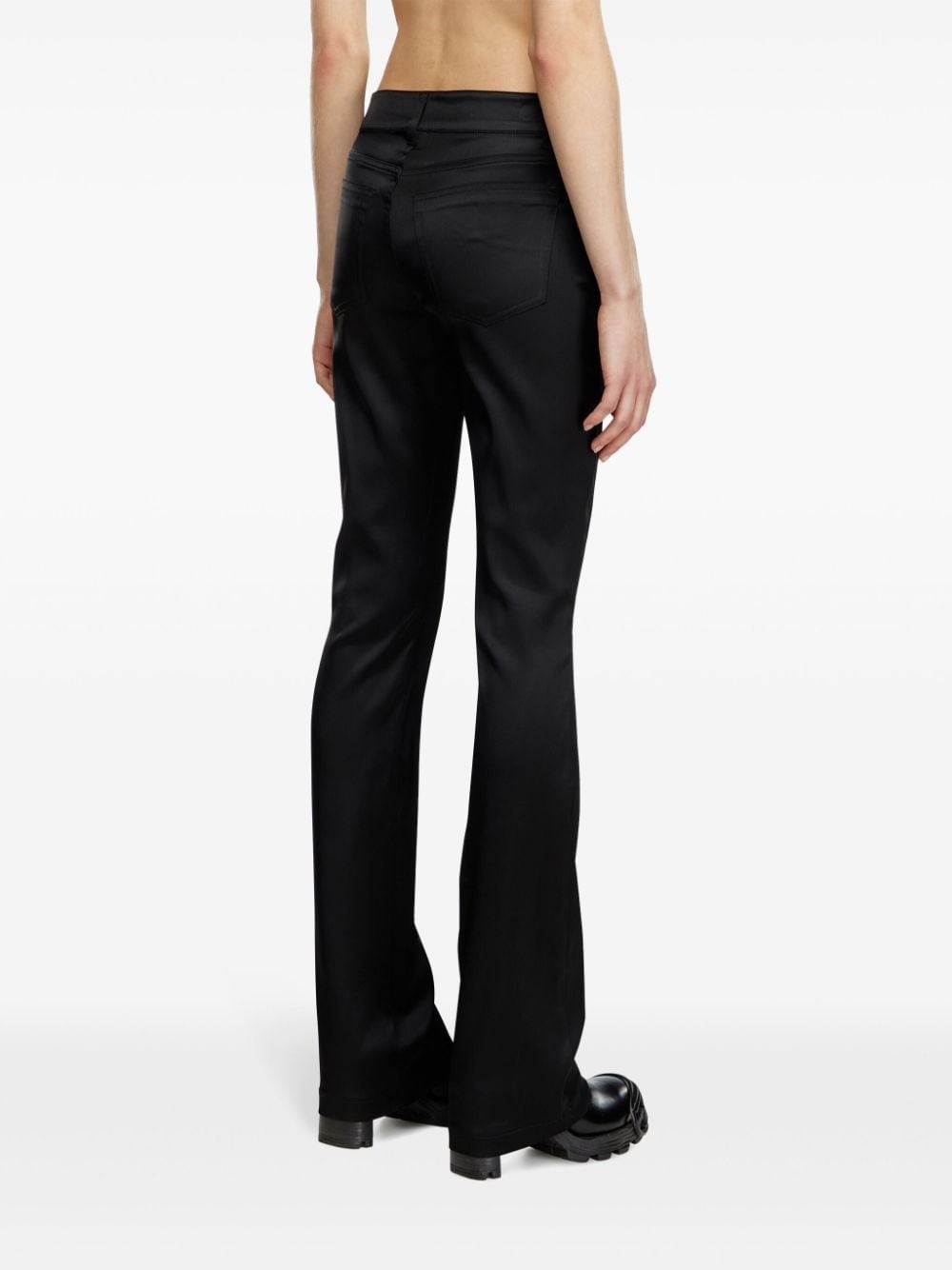 P-Ebbey mid-rise flared trousers - 4