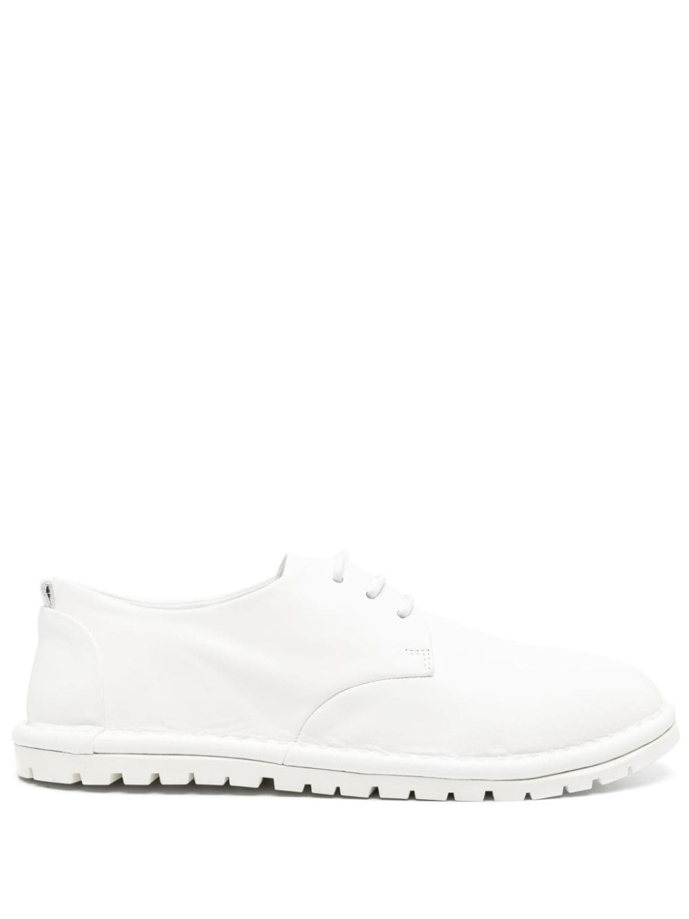 leather lace-up shoes - 1