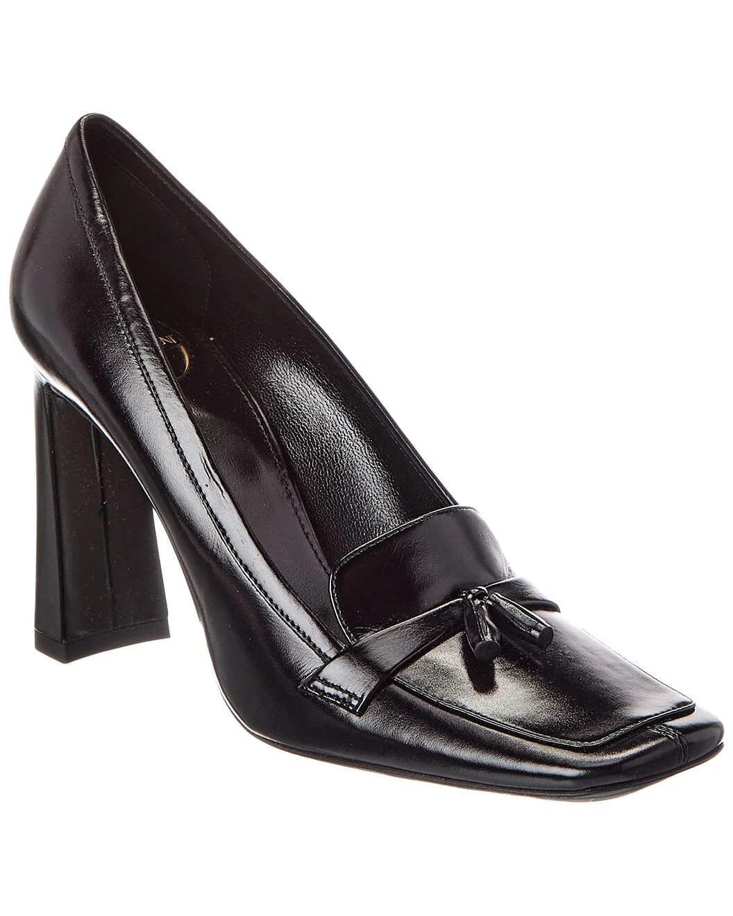 Saint Laurent Chloe 90 Leather Pump - 1