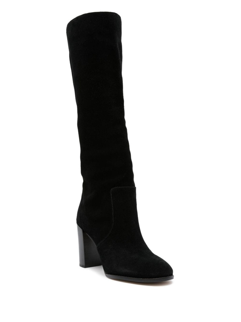MICHAEL KORS Luella 95mm suede boots outlook