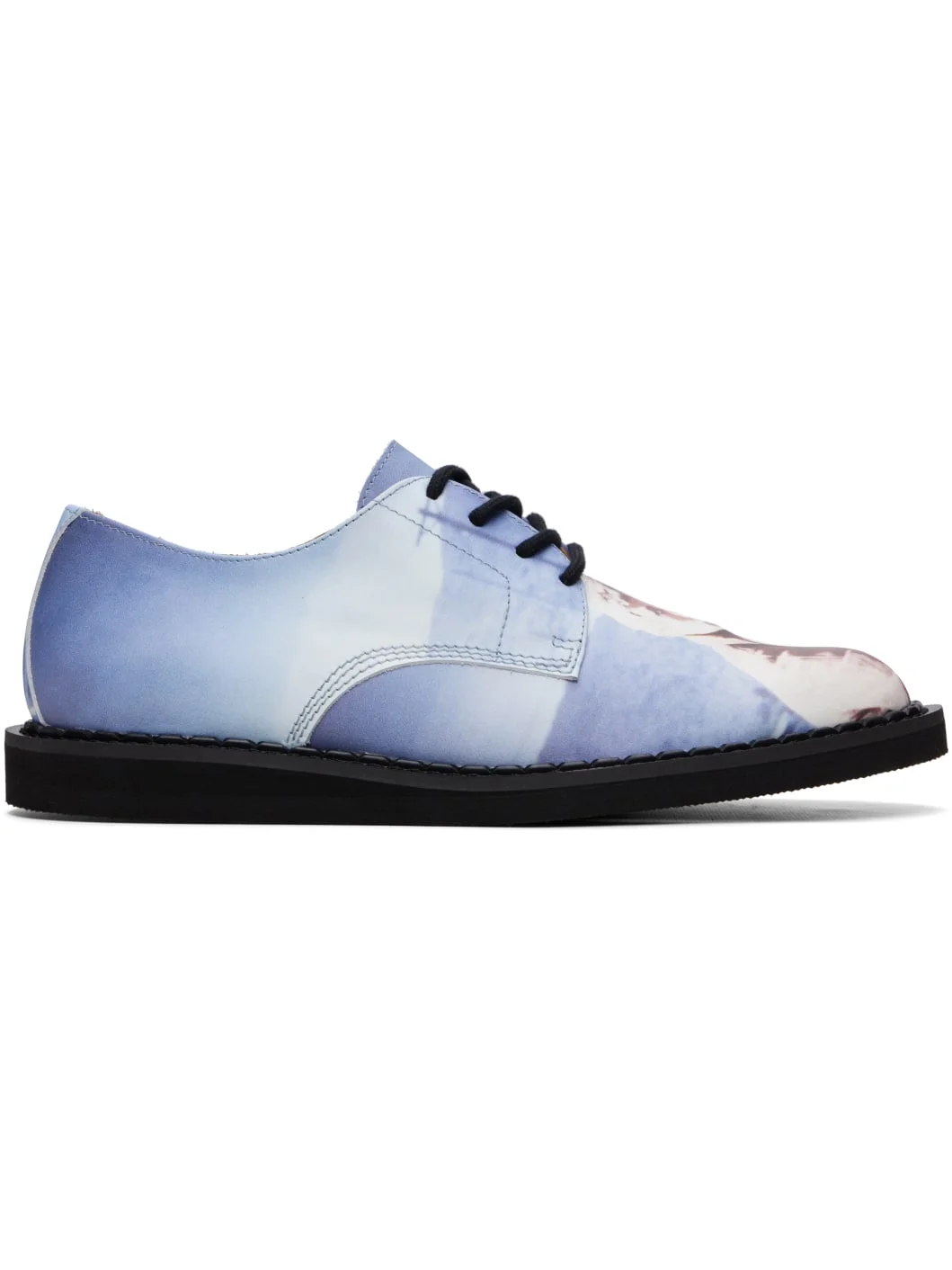 Blue George Cox Edition 4 Eyelet Derbys - 1
